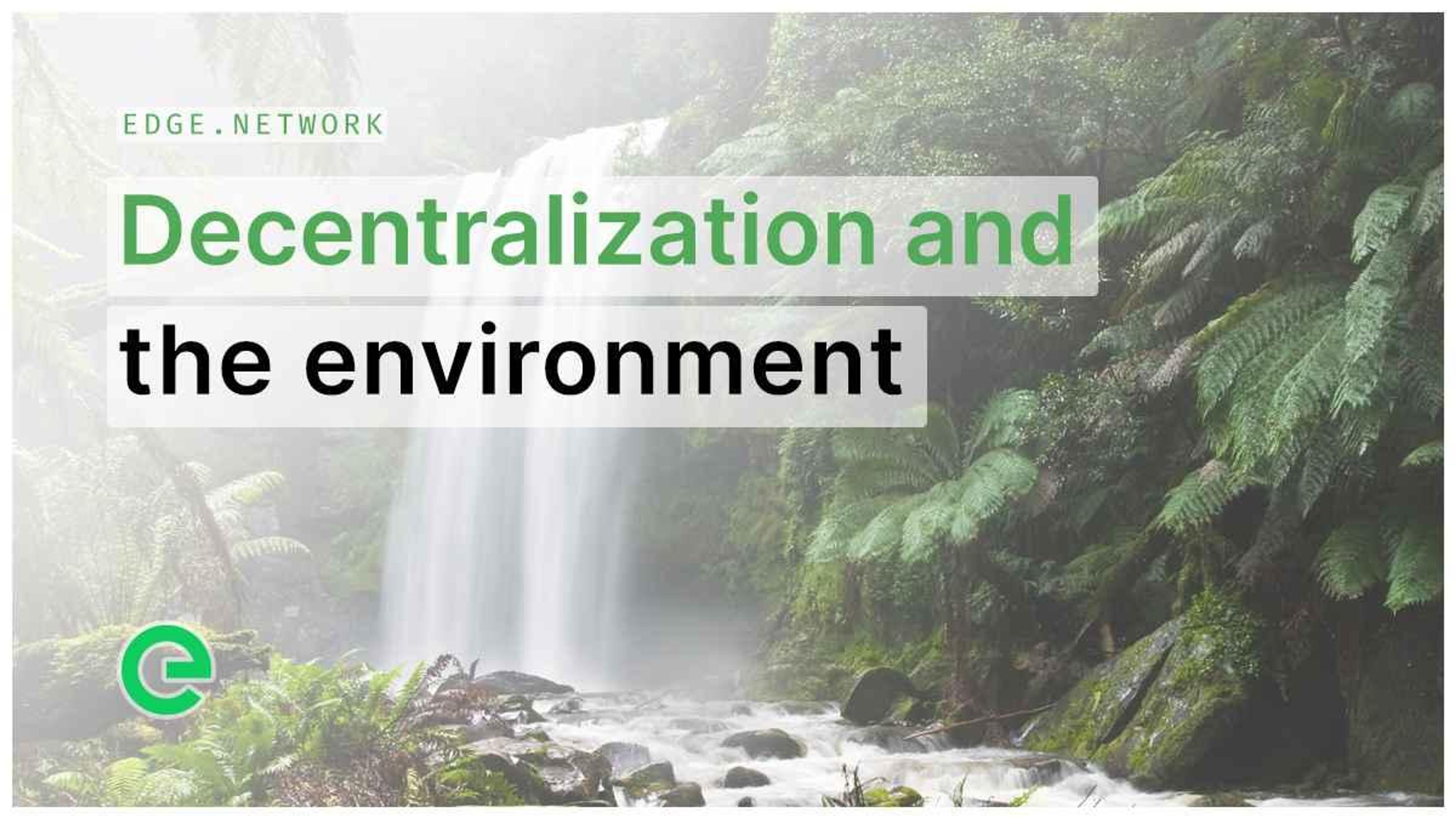 Environmental Implications of Decentralized Hosting Platforms