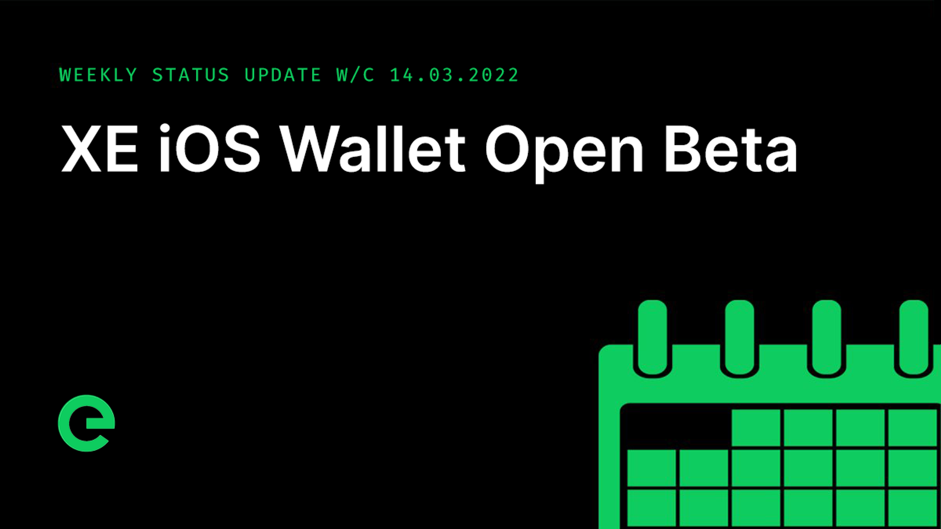 Weekly Update: W/C 14th March, 2022