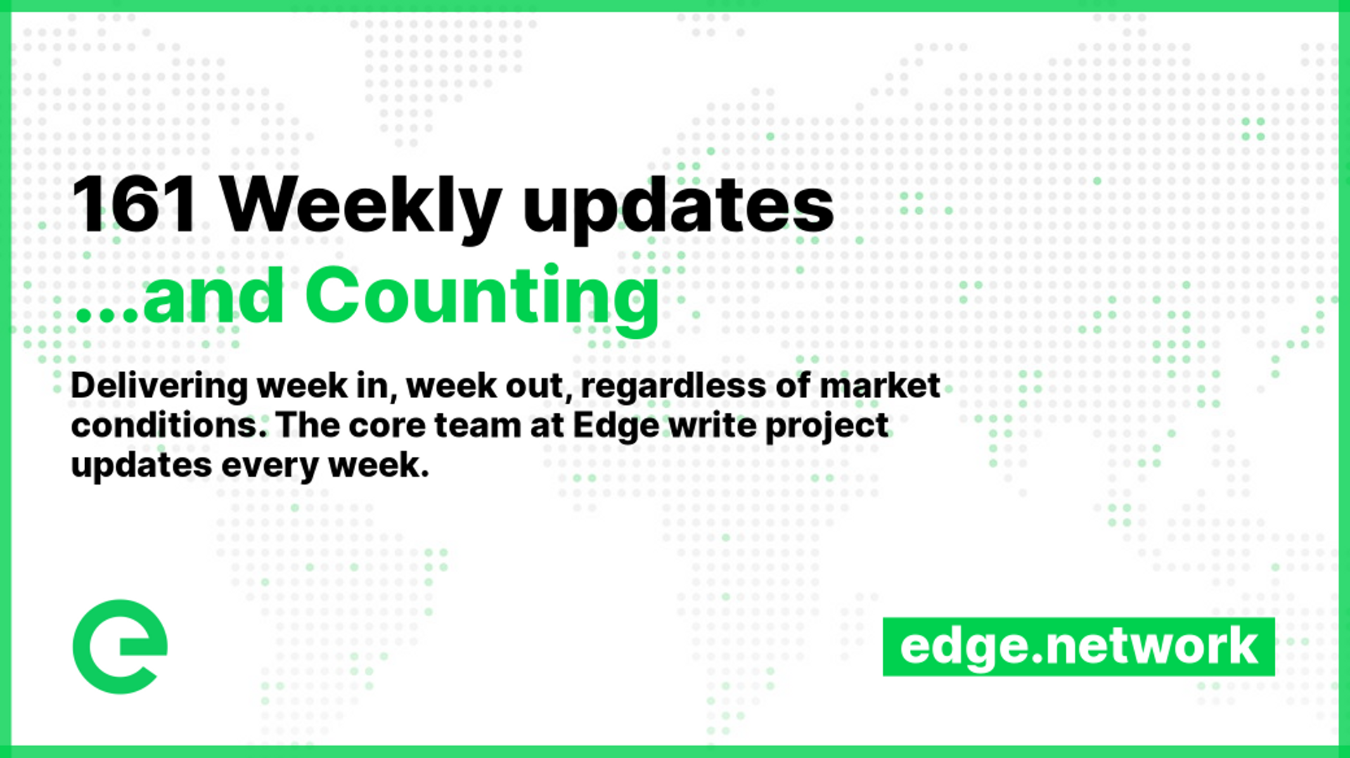 Weekly Update: W/C 02nd May, 2022