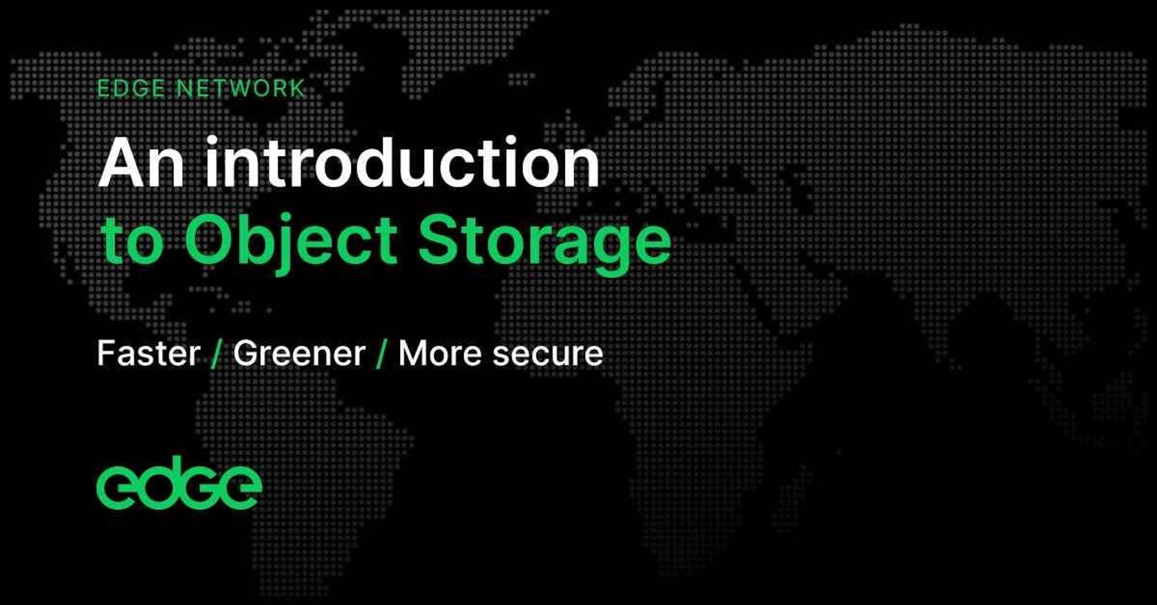 So What Is Object Storage, Anyway?