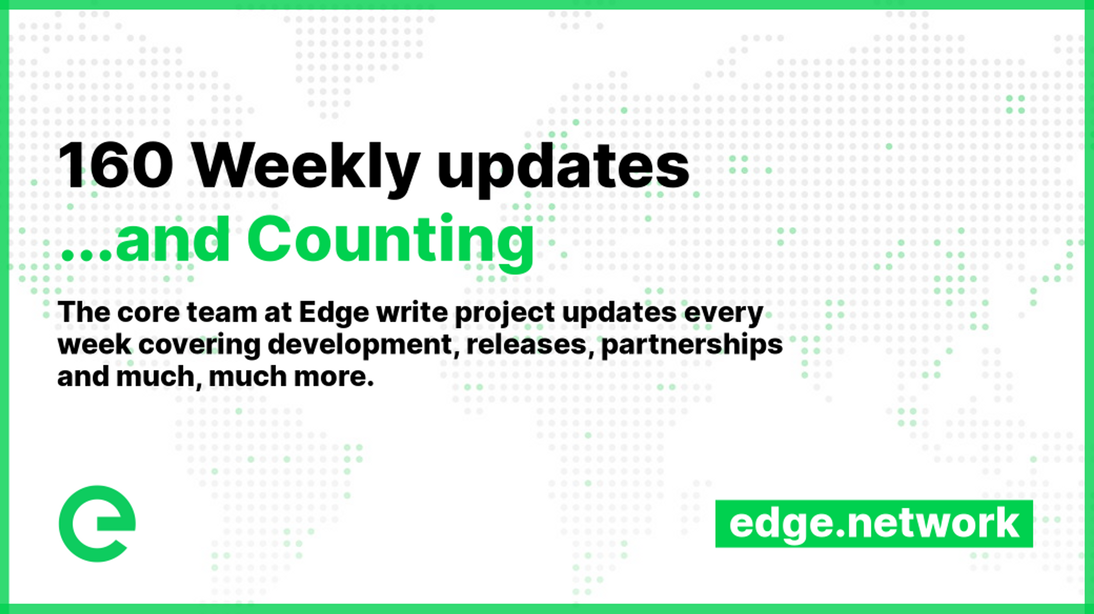 Weekly Update: W/C 25th April, 2022