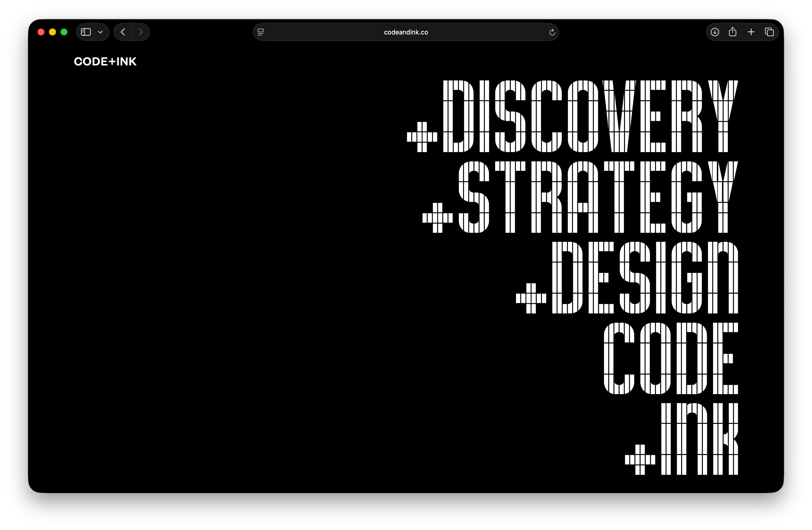 Code+Ink screenshot 1